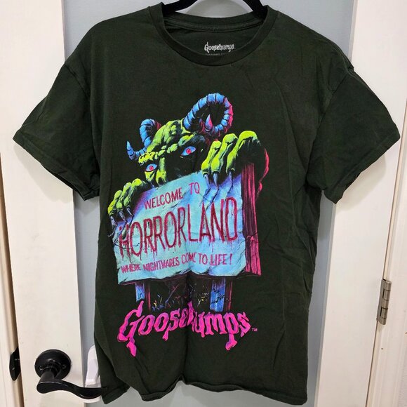 Other - Goosebumps Horrorland Tee – Men’s M – Welcome to Horrorland 👕💀